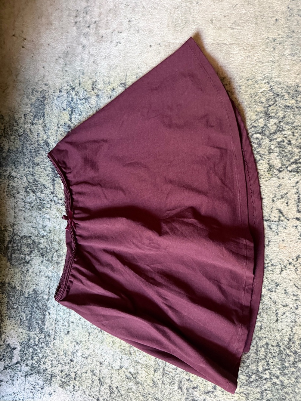 wild fable Wine Red Circle Skirt